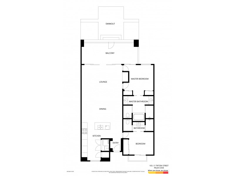 103/5 Triton Street, Palm Cove QLD 4879 Floorplan
