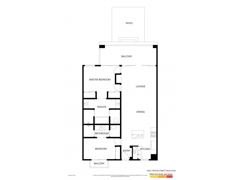 106/5 Triton Street, Palm Cove QLD 4879 Floorplan