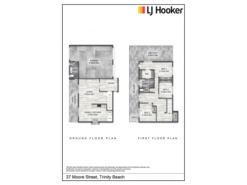37 Moore Street, Trinity Beach QLD 4879 Floorplan