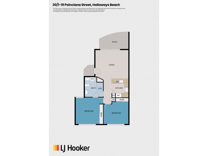 30/1-19 Poinciana Street, Holloways Beach QLD 4878 Floorplan