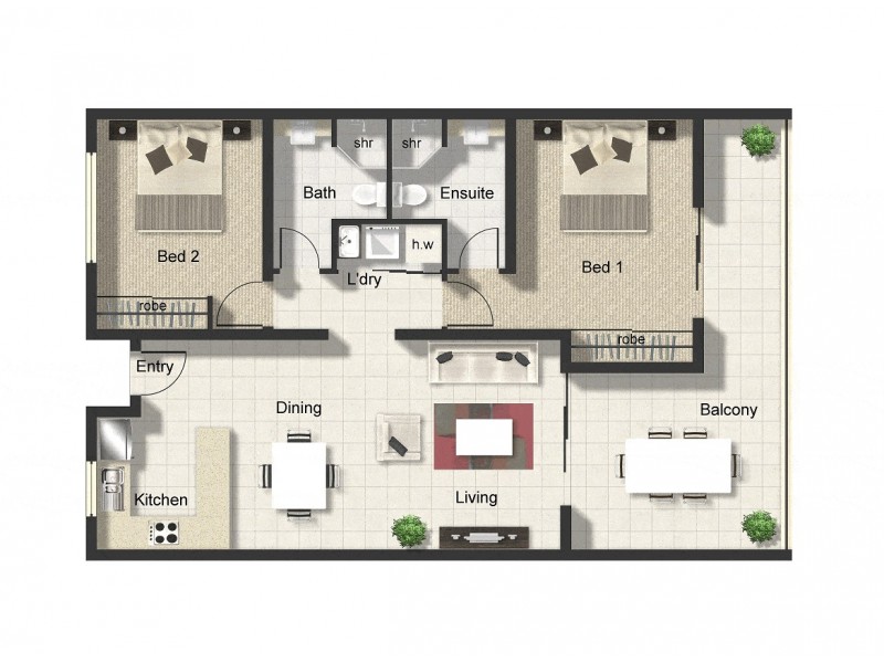 6/521-525 Varley Street, Yorkeys Knob QLD 4878 Floorplan