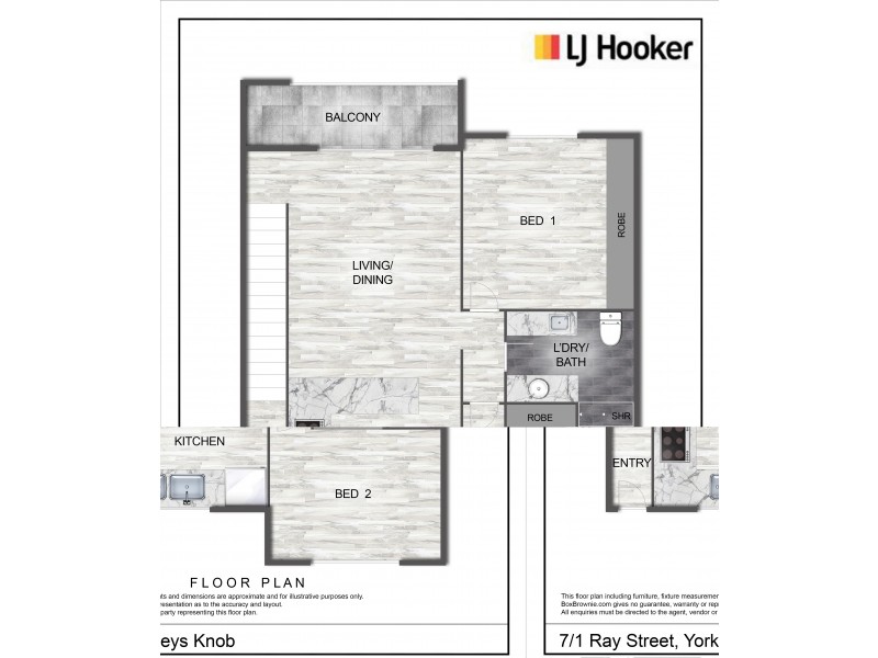 7/1 Ray Street, Yorkeys Knob QLD 4878 Floorplan