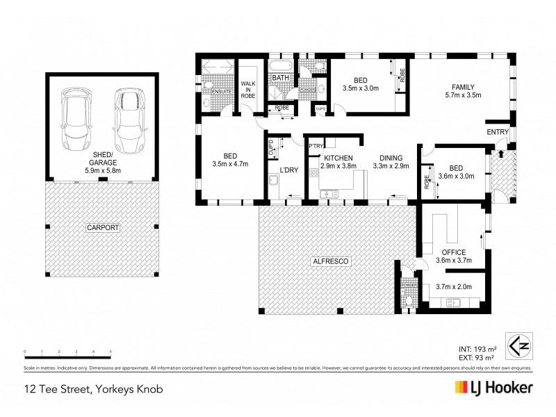12 Tee Street, Yorkeys Knob QLD 4878 Floorplan