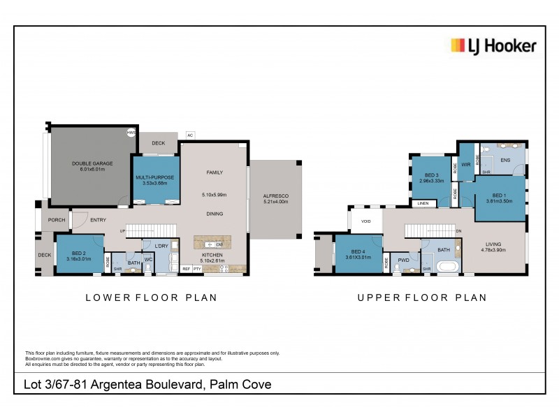3/67-81 Argentea Boulevard, Palm Cove QLD 4879 Floorplan