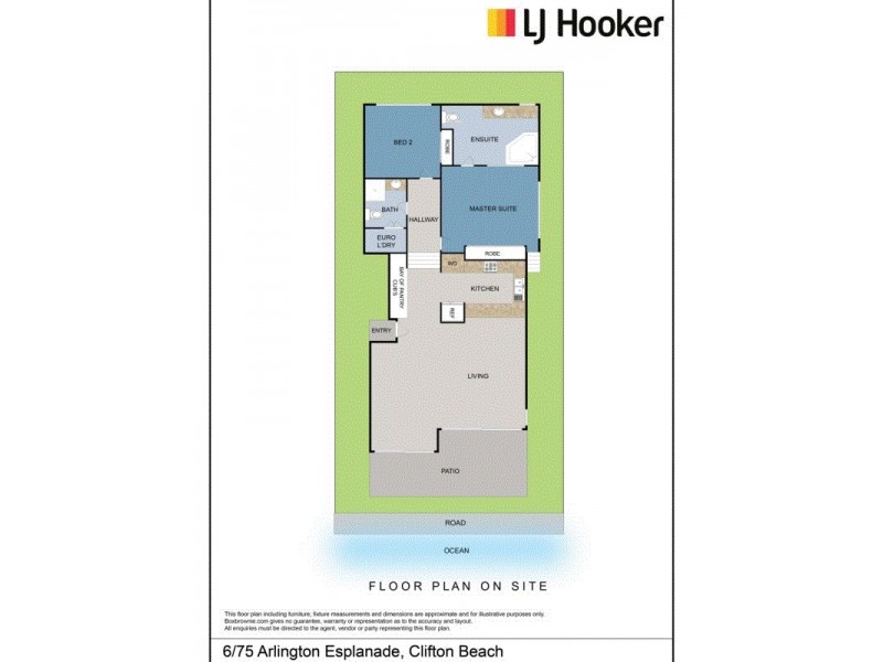6/75 Arlington Esplanade, Clifton Beach QLD 4879 Floorplan