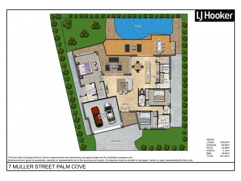 7 Muller Street, Palm Cove QLD 4879 Floorplan