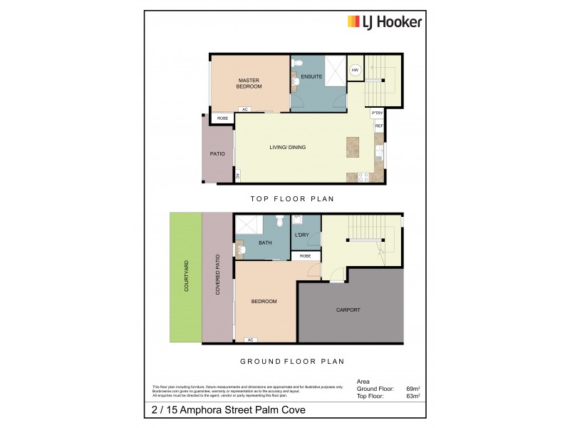 Lot 2/15 Amphora Street, Palm Cove QLD 4879 Floorplan