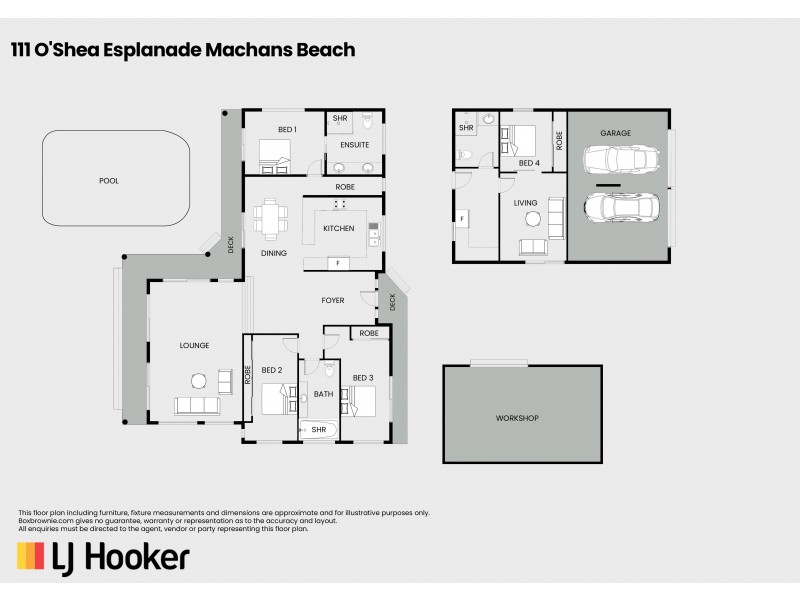 111 O’Shea Esplanade, Machans Beach QLD 4878 Floorplan