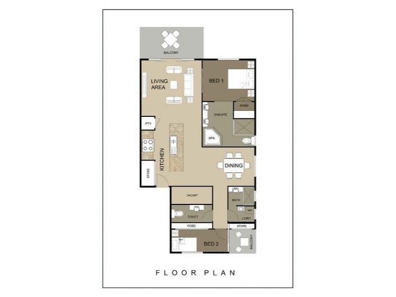 4/77 Arlington Esplanade, Clifton Beach QLD 4879 Floorplan