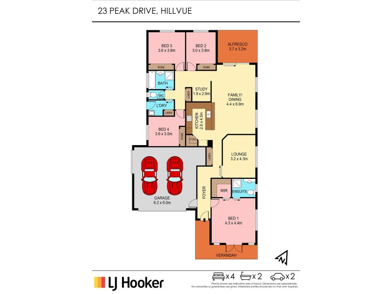 23 Peak Drive, Hillvue NSW 2340