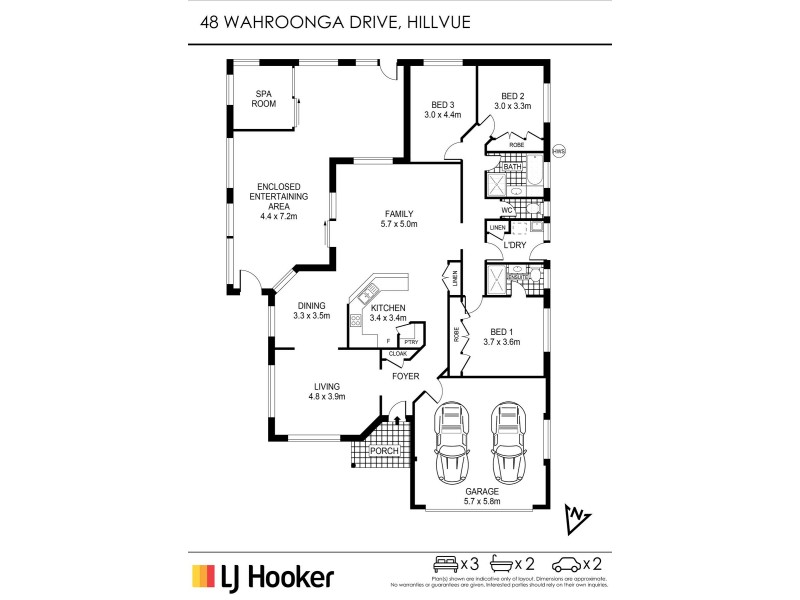 48 Wahroonga Drive, Hillvue NSW 2340