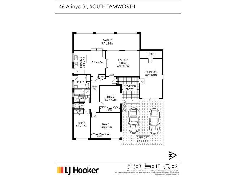 46 Arinya Street, South Tamworth NSW 2340