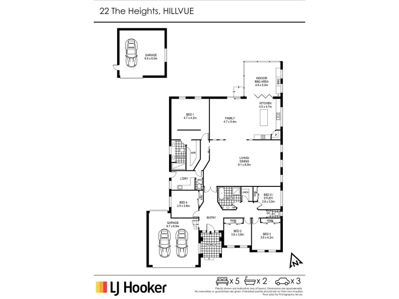 22 The Heights, Hillvue NSW 2340