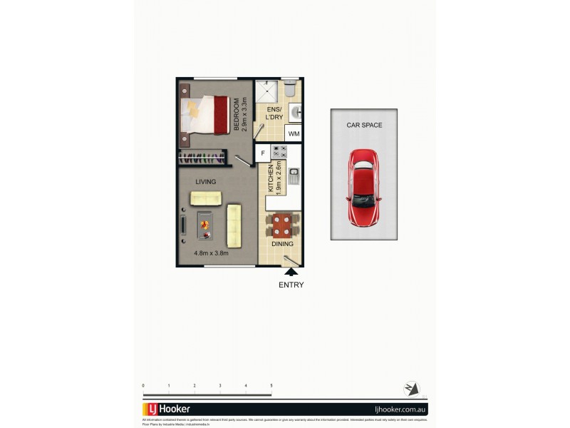 3/10 Macquoid Street, Queanbeyan NSW 2620 Floorplan