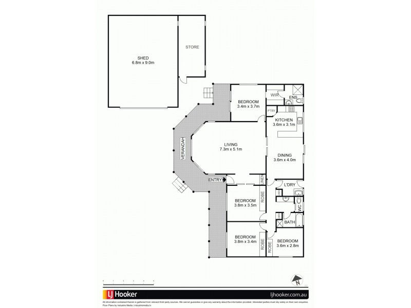 180 Foxlow Street, Captains Flat NSW 2623 Floorplan