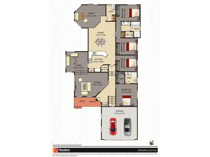 18 Stringybark Drive, Jerrabomberra NSW 2619 Floorplan
