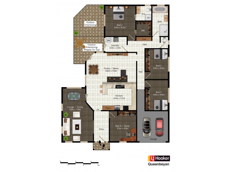 5 Birch Drive & 2 Falconer Place, Bungendore NSW 2621 Floorplan