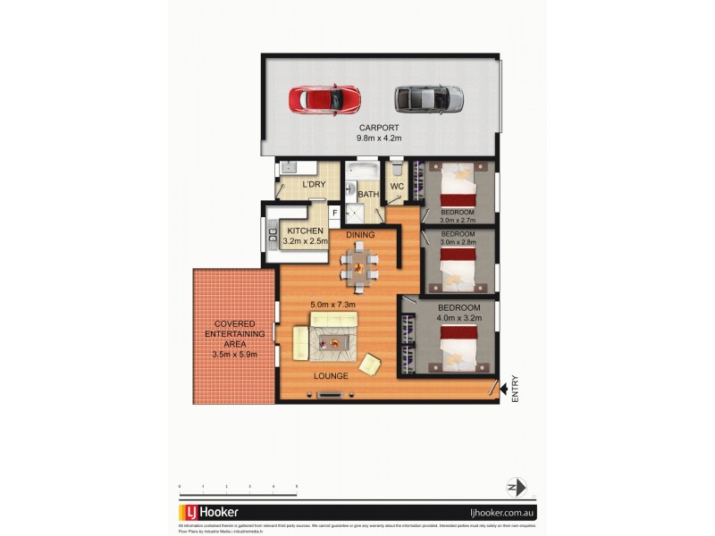 3/71 Donald Road, Queanbeyan NSW 2620 Floorplan