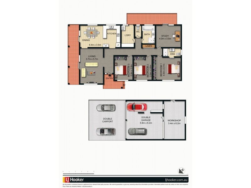 7 Peony Place, Queanbeyan NSW 2620 Floorplan