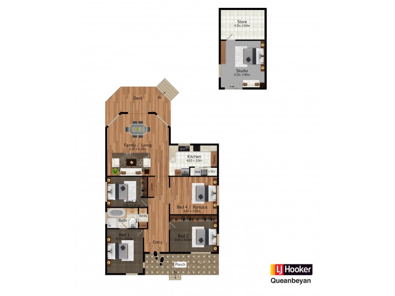 5 Fergus Road, Queanbeyan NSW 2620 Floorplan