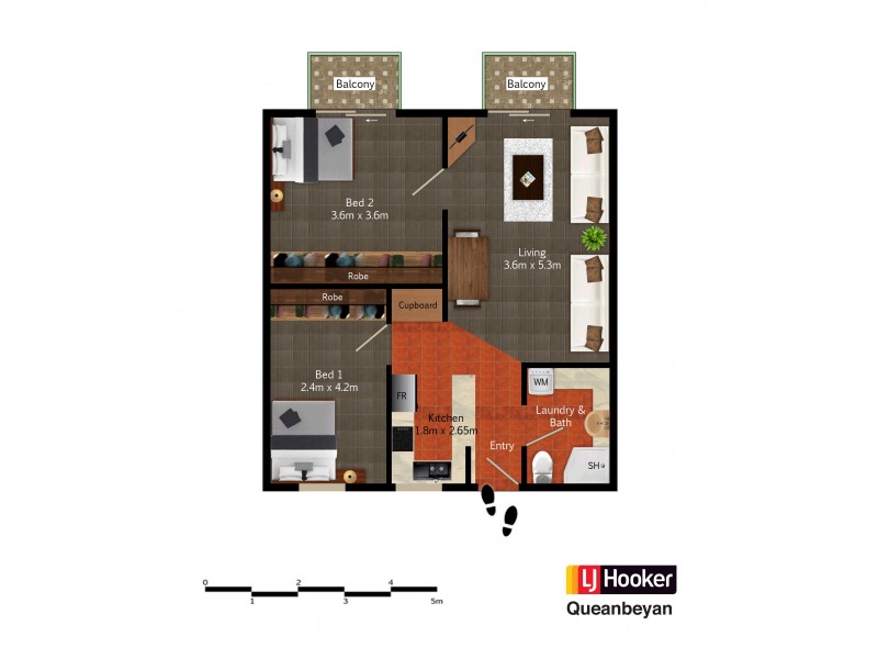 56 Morisset Street, Queanbeyan NSW 2620 Floorplan