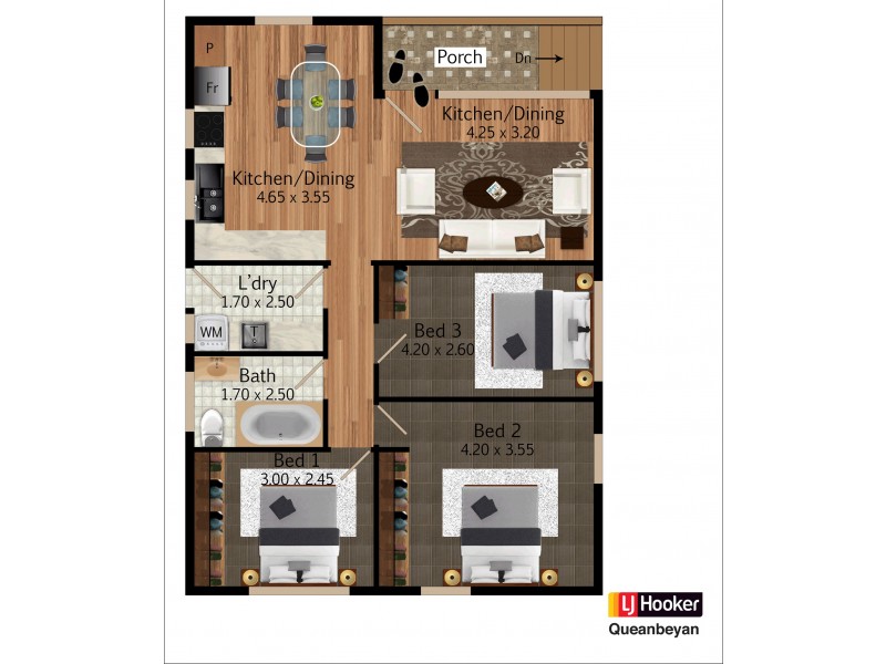 41 Alanbar Street, Queanbeyan NSW 2620 Floorplan