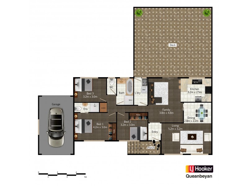 57 Candlebark Road, Queanbeyan NSW 2620 Floorplan