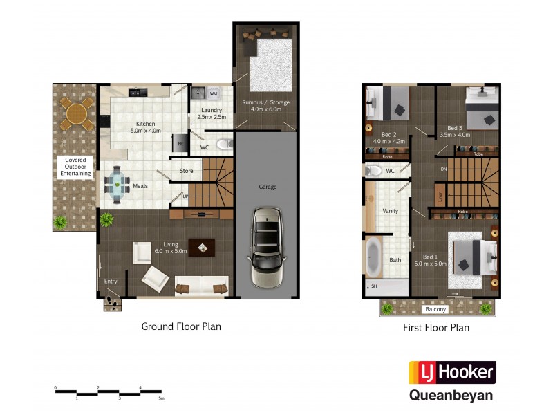 3/7 Parr Place, Queanbeyan NSW 2620 Floorplan