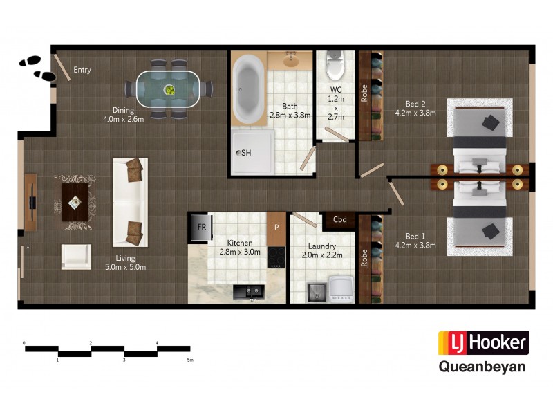12/94 Collett Street, Queanbeyan NSW 2620 Floorplan