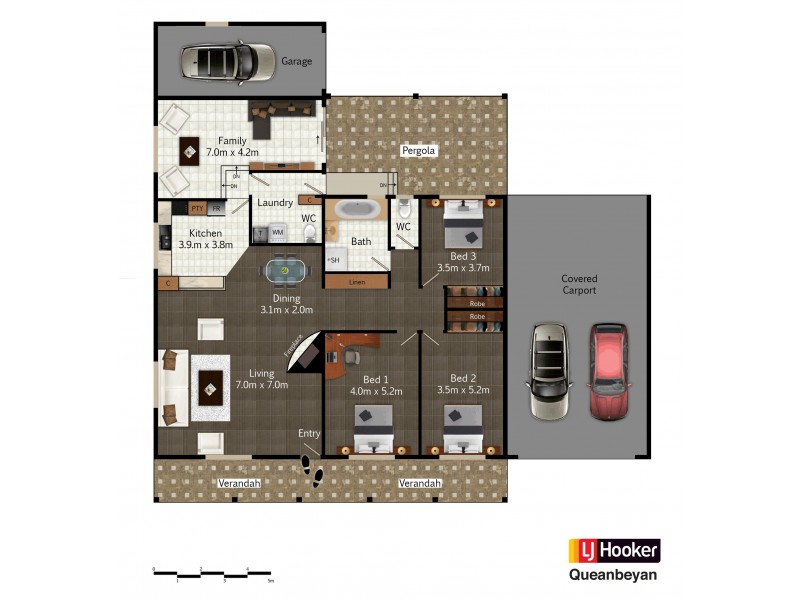 9 Garrong Avenue, Queanbeyan NSW 2620 Floorplan