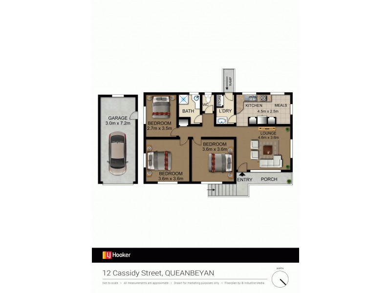12 Cassidy Street, Queanbeyan NSW 2620 Floorplan