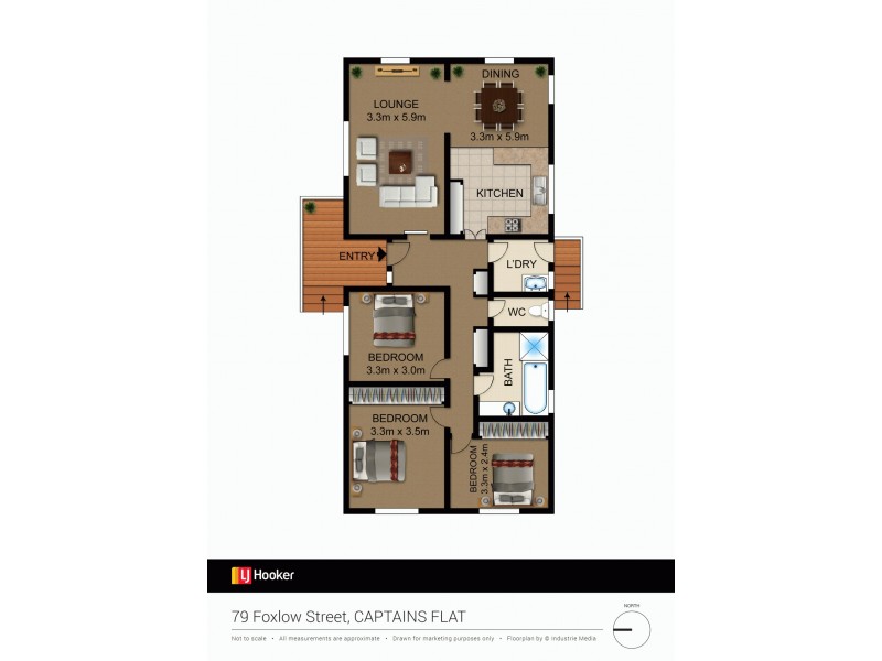 79 Foxlow Street, Captains Flat NSW 2623 Floorplan