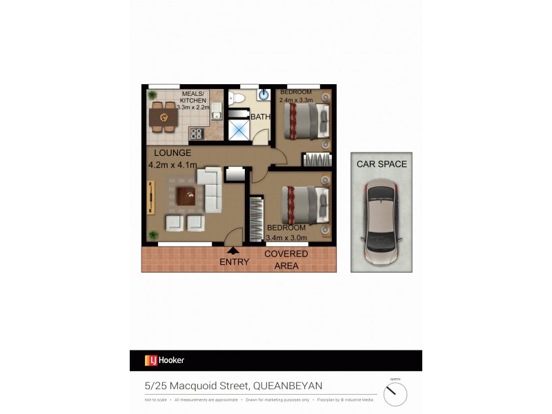 5/25 Macquoid Street, Queanbeyan NSW 2620 Floorplan