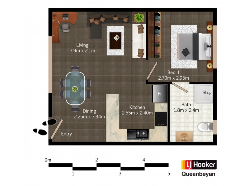 14/10 Macquoid Street, Queanbeyan NSW 2620 Floorplan