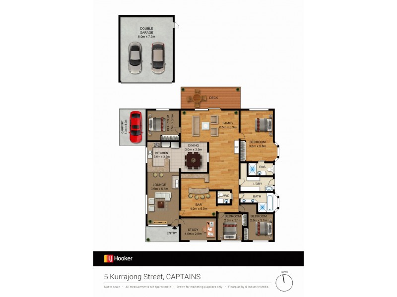5 Kurrajong Street, Captains Flat NSW 2623 Floorplan