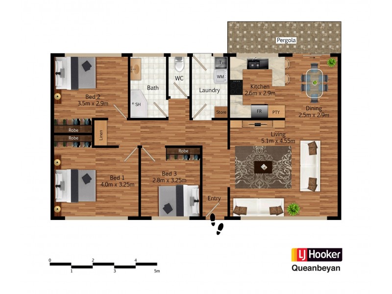35B Ash Street, Queanbeyan NSW 2620 Floorplan