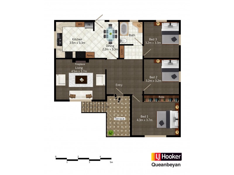 37 Stornaway Road, Queanbeyan NSW 2620 Floorplan