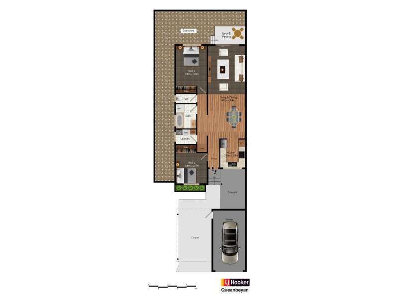 3/19 Barracks Flat Drive, Queanbeyan NSW 2620 Floorplan