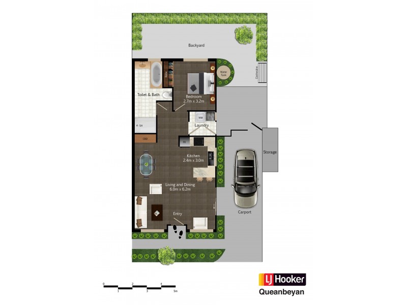 2/20 Stornaway Road, Queanbeyan NSW 2620 Floorplan