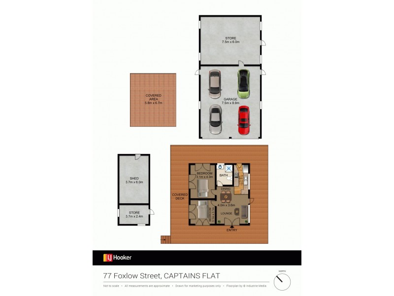 77 Foxlow Street, Captains Flat NSW 2623 Floorplan