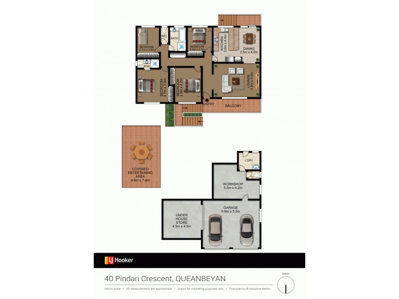 40 Pindari Crescent, Queanbeyan NSW 2620 Floorplan