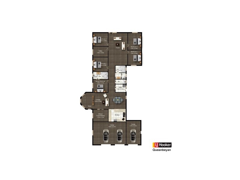 6 Telopea Place, Queanbeyan NSW 2620 Floorplan