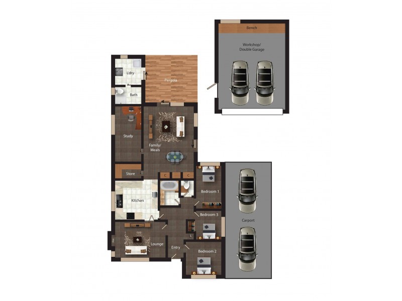 6 Christopher Crescent, Queanbeyan NSW 2620 Floorplan