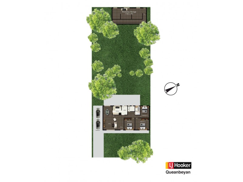 93 Tharwa Road, Queanbeyan NSW 2620 Floorplan