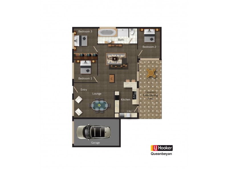 3/21 Ross Road, Queanbeyan NSW 2620 Floorplan