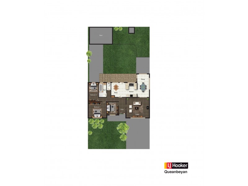 107 Munro Road, Queanbeyan NSW 2620 Floorplan