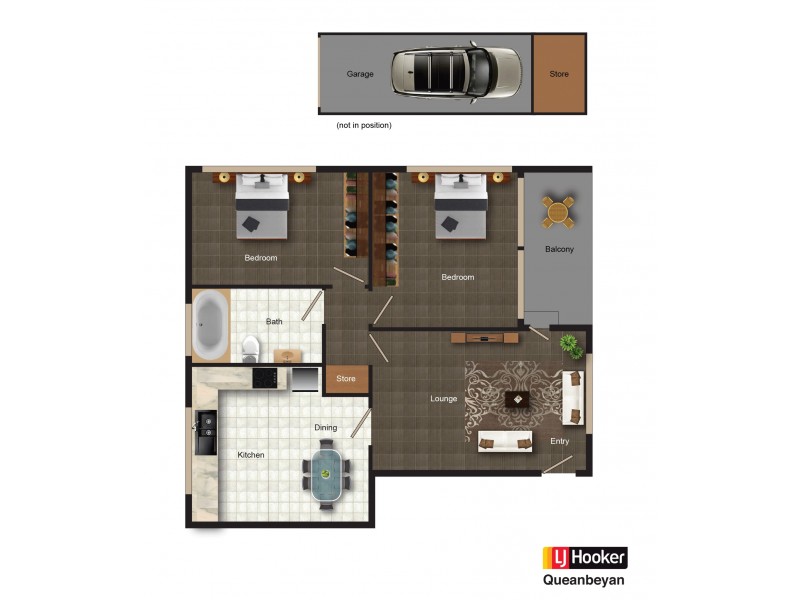 17/70 Uriarra Road, Queanbeyan NSW 2620 Floorplan