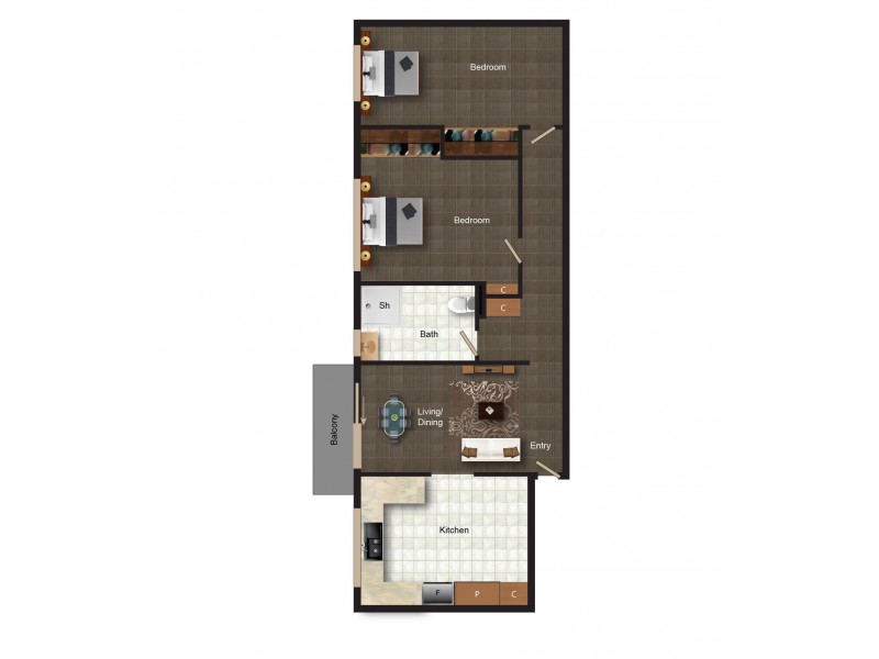 9/2 Booth Street, Queanbeyan NSW 2620 Floorplan