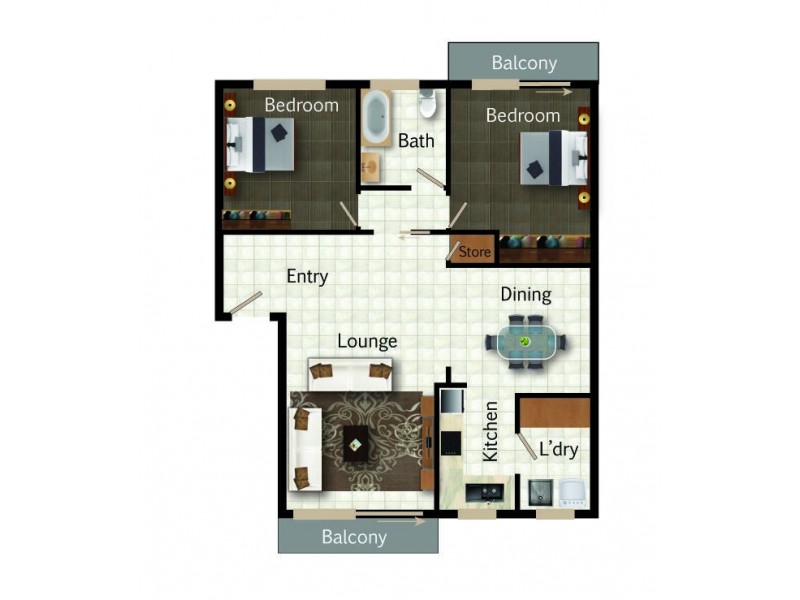 11/83 Derrima Road, Queanbeyan NSW 2620 Floorplan