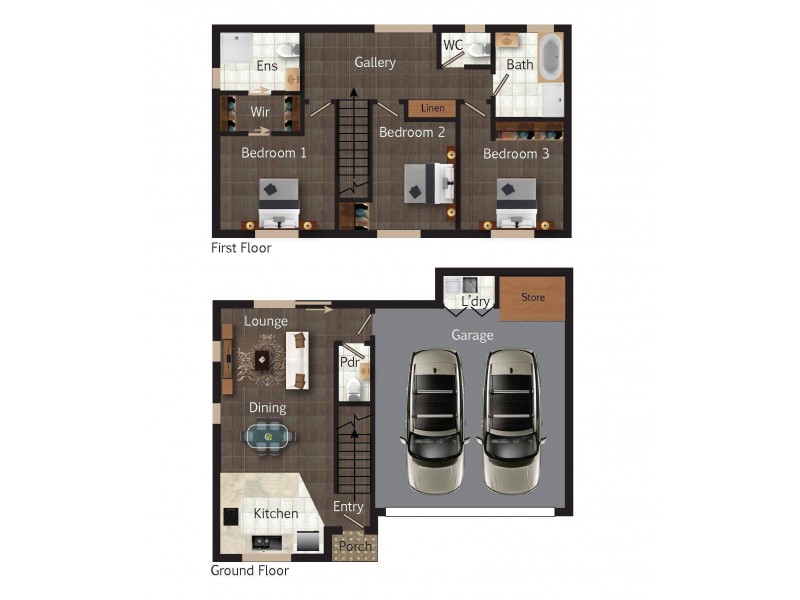 3/36 Cameron Road, Queanbeyan NSW 2620 Floorplan
